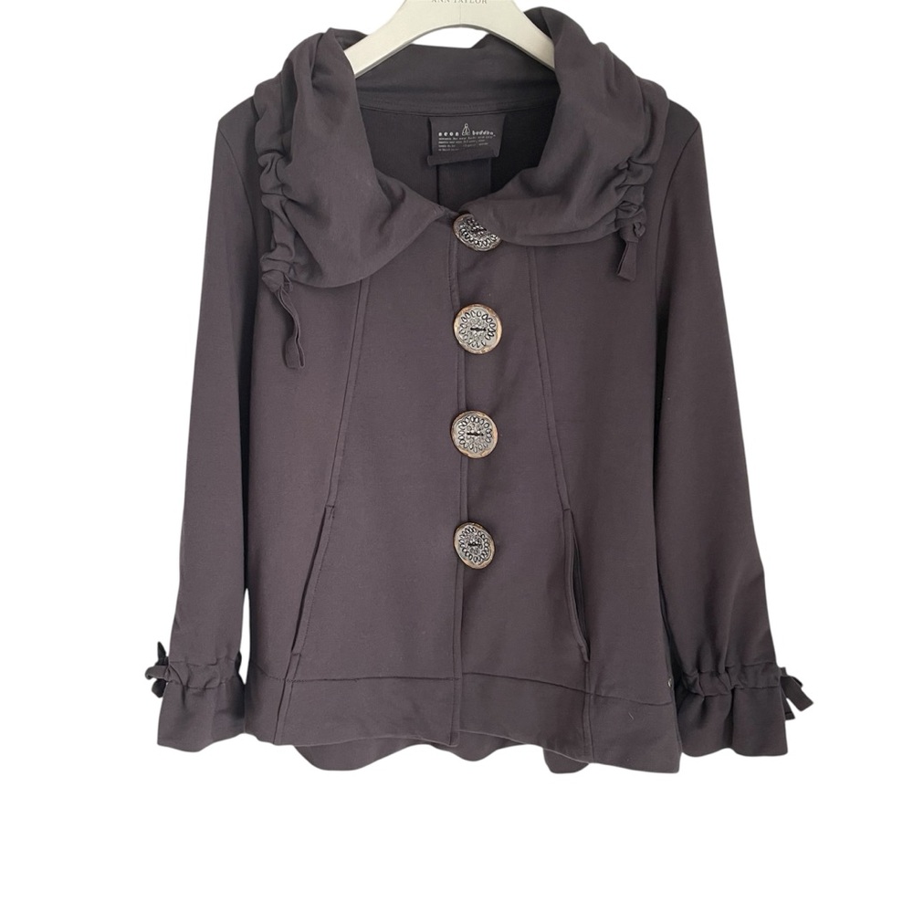 NWOT Neon Buddha Women’s Swing Plum Jacket - Size Small